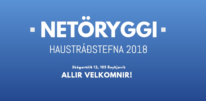 HAUSTRÁÐSTEFNA 2018